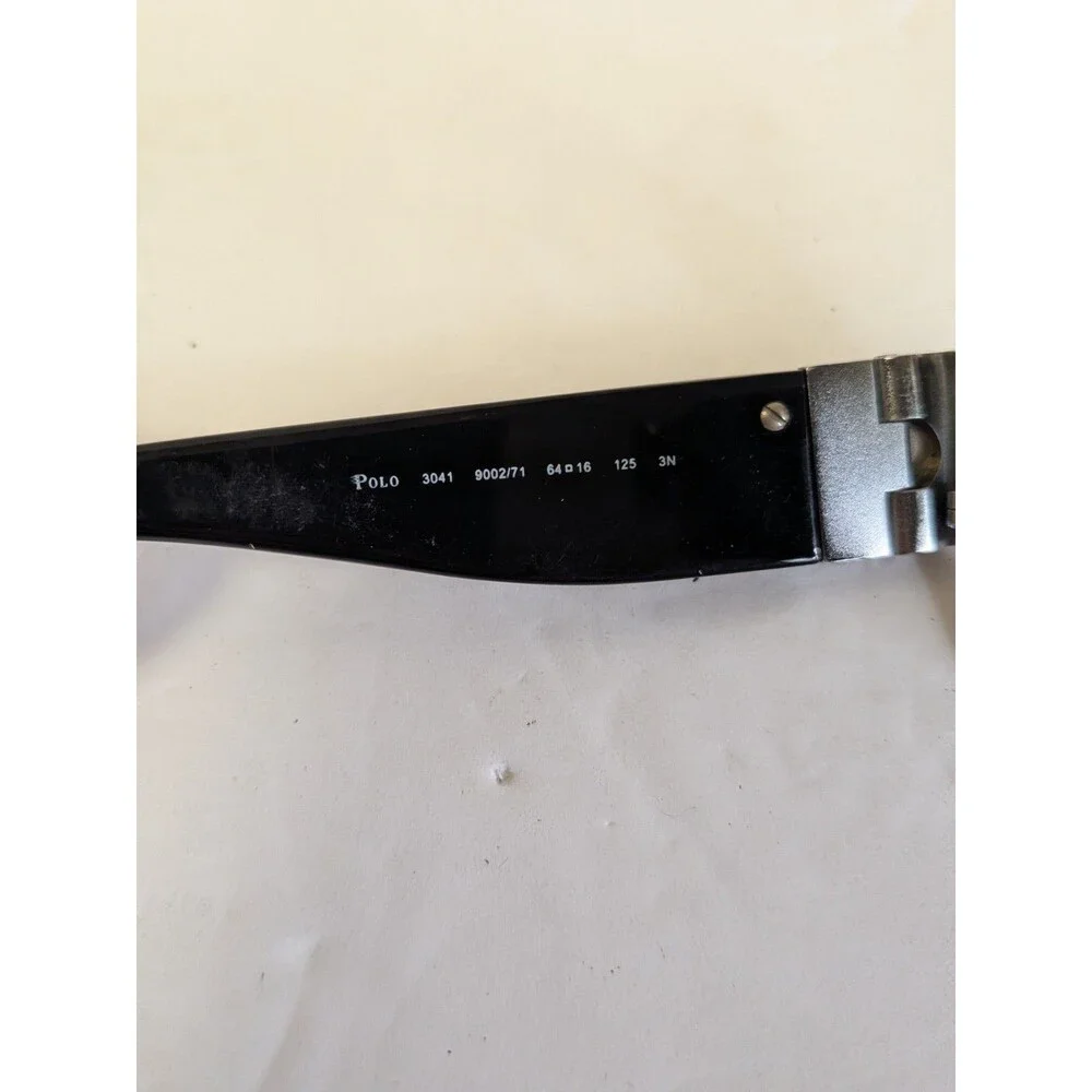 Ralph Lauren Polo metal double bar Men's Sunglasses Model: 3041 64[]16 125 3N